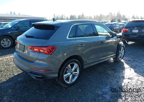2022 Audi Q3 Premium Plus 45 Tfsi S Line Quattro Tiptronic из США, поврежденный, VIN WA1EECF39N1051115